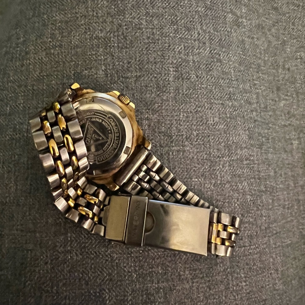 Two-Tone Guess Watch - Picture 2 of 4